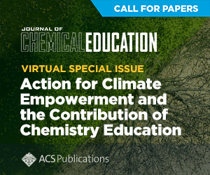 Action for Climate Empowerment and the Contribution of Chemistry Education Call For Papers cover art