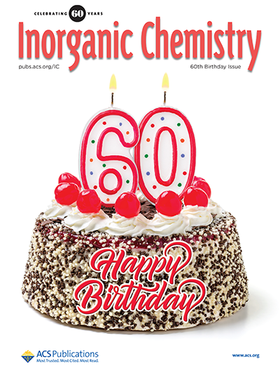 Inorganic Chemistry birthday cake 60 years